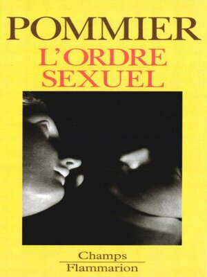 cover image of L'ordre sexuel
